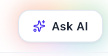 Ask AI action on a pattern card.