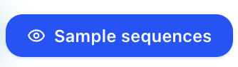 Sample sequences action on a pattern card.